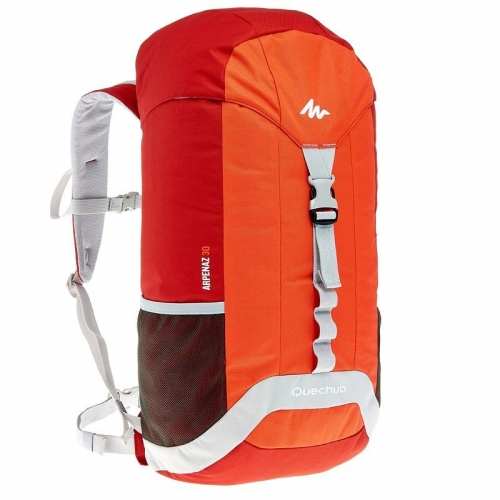 Mochila Arpenaz 30 Litros ROJO GRIS Quechua - Deportivas - Limite-X