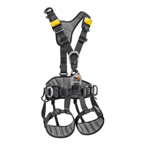 Arnes  AVAO talla 2 versión Internacional color Negro/Amarillo PETZL